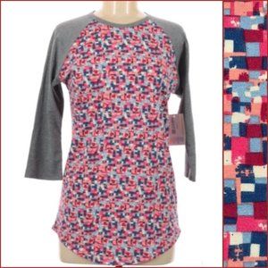 🔥 Lularoe Randy Raglan Tee Shirt